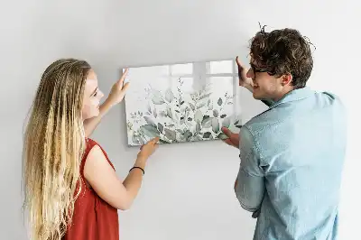 Magnetická kreslící tabule listy rostlin