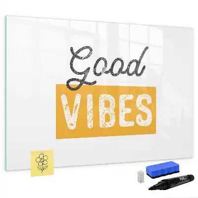 Popisovatelná magnetická tabule s motivem inspirativní věty