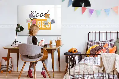 Popisovatelná magnetická tabule s motivem inspirativní věty