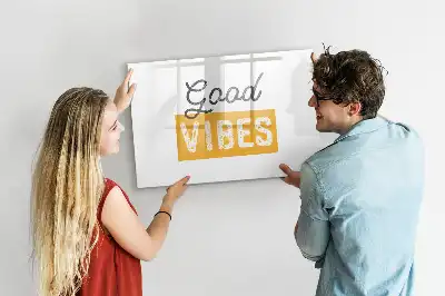 Popisovatelná magnetická tabule s motivem inspirativní věty
