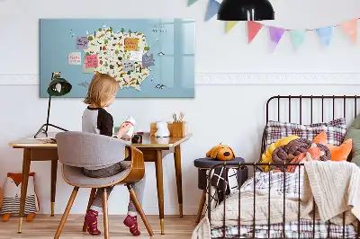 Magnetická kreslící tabule mapa zvířat Polska