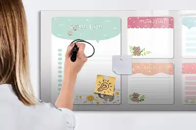 Magnetická kreslící tabule seznam přání