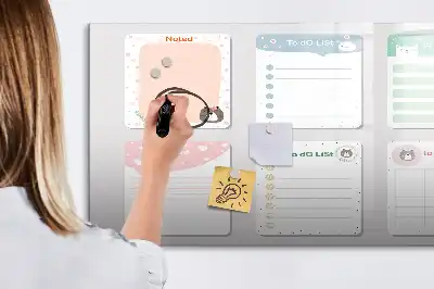 Magnetická kreslící tabule barevné provedení