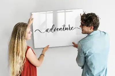 Magnetická kreslící tabule s nápisem Dobrodružství