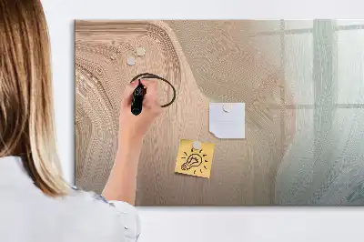 Magnetická kreslící tabule ve vzoru abstrakce vln