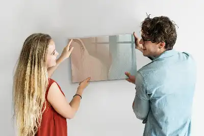 Magnetická kreslící tabule ve vzoru abstrakce vln