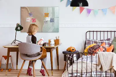 Magnetická kreslící tabule ve vzoru abstrakce vln