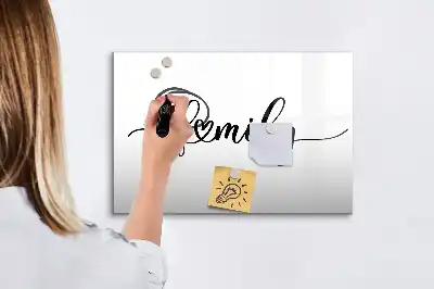 Magnetická kreslící tabule nápis Rodina