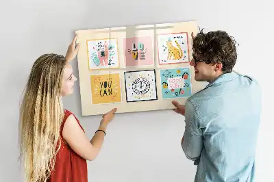 Popisovatelná magnetická tabule s motivačními hesly