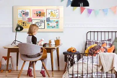 Popisovatelná magnetická tabule s motivačními hesly