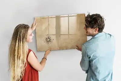 Magnetická kreslící tabule kompas