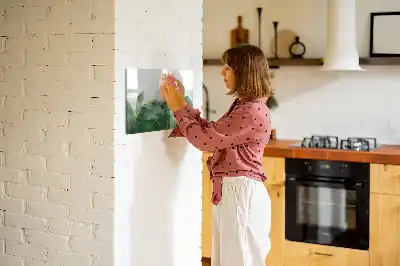Magnetická kreslící tabule s motivem abstrakce listu
