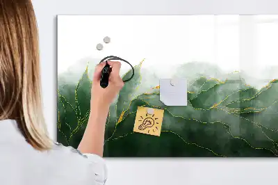 Magnetická kreslící tabule s motivem abstrakce listu