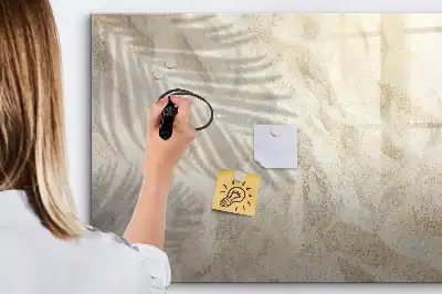 Magnetická kreslící tabule stín na písku