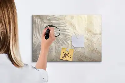 Magnetická kreslící tabule stín na písku