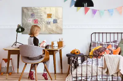 Magnetická kreslící tabule stín na písku