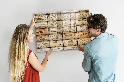 Magnetická kreslící tabule vinné zátky
