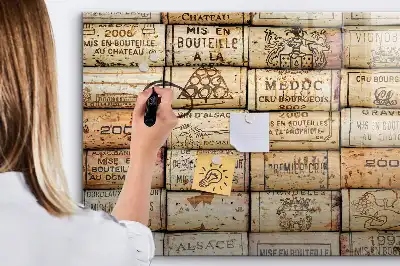 Magnetická kreslící tabule vinné zátky