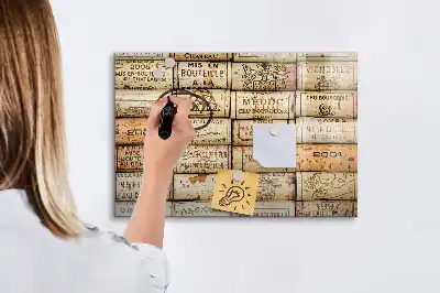 Magnetická kreslící tabule vinné zátky
