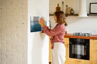 Magnetická kreslící tabule motiv abstrakce krajiny