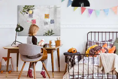 Magnetická kreslicí tabule minimalistické olivy