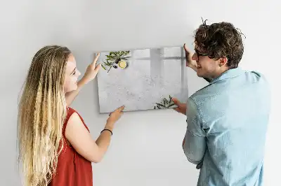 Magnetická kreslicí tabule minimalistické olivy