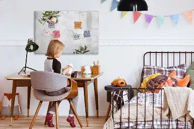 Magnetická kreslicí tabule minimalistické olivy