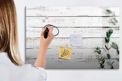 Magnetická kreslící tabule dřevěná