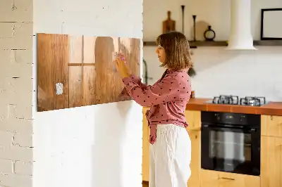 Magnetická kreslící tabule dřevěná