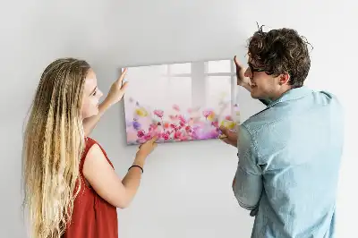 Magnetická kreslící tabule květiny na louce
