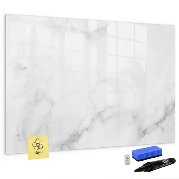 Magnetická kreslící tabule v designu mramoru