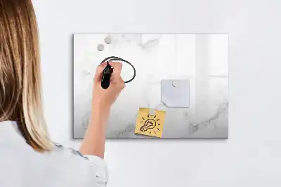 Magnetická kreslící tabule v designu mramoru