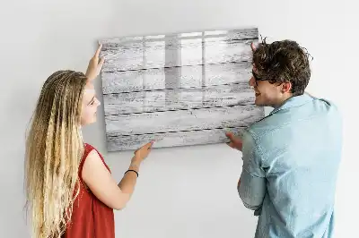 Magnetická kreslící tabule malovaná prkna