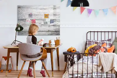 Magnetická kreslící tabule malovaná prkna