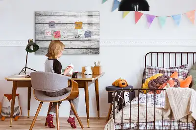 Magnetická kreslící tabule malovaná prkna