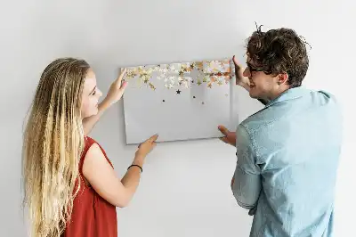 Popisovatelná magnetická tabule hvězdy