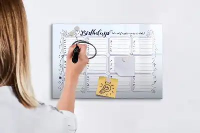 Magnetická kreslící tabule narozeninová