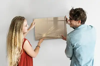 Popisovatelná magnetická tabule s motivem abstraktního světla