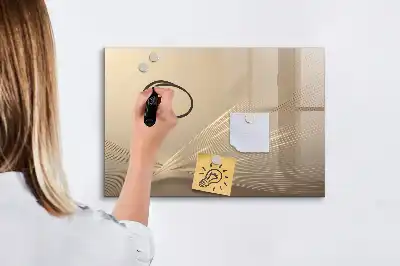 Popisovatelná magnetická tabule s motivem abstraktního světla