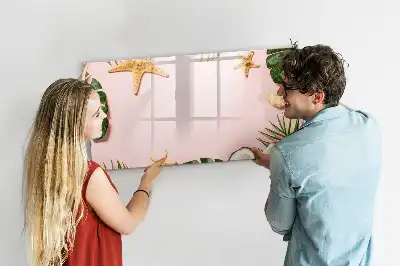 Magnetická kreslící tabule v provedení letní nálada