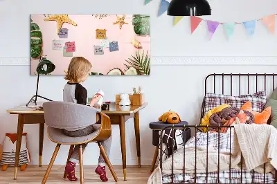 Magnetická kreslící tabule v provedení letní nálada
