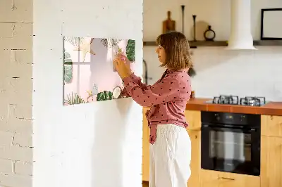 Magnetická kreslící tabule v provedení letní nálada