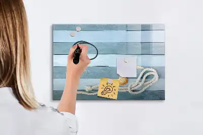 Magnetická kreslící tabule s motivem rostlin a mušlí