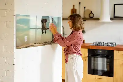 Magnetická kreslící tabule slon na stromě