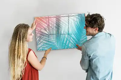 Magnetická kreslící tabule v designu tropické palmy