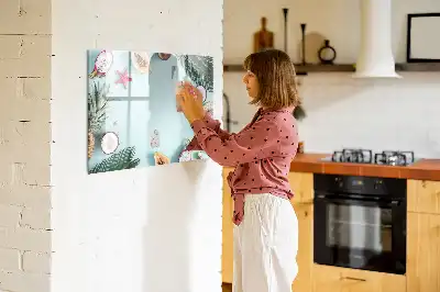 Magnetická kreslící tabule letní kompozice