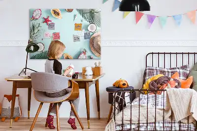 Magnetická kreslící tabule letní kompozice