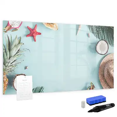 Magnetická kreslící tabule letní kompozice