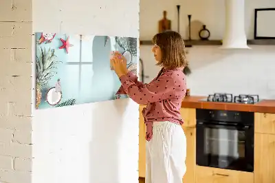 Magnetická kreslící tabule letní kompozice