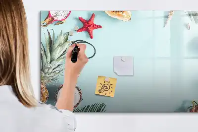 Magnetická kreslící tabule letní kompozice